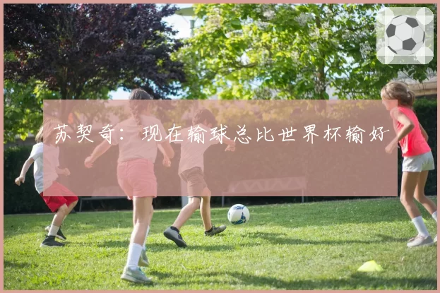 苏契奇：现在输球总比世界杯输好